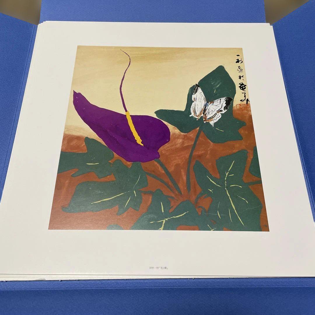 田中一村色紙傑作選　黒潮の画譜12景　額装版　日本放送出版協会　第1版発行 田中一村色紙傑作選 黒潮の画譜12景 額装版 日本放送出版協会 第