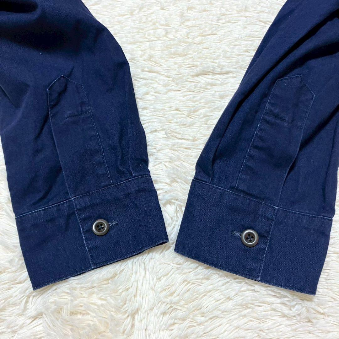 美品✨️ MHL. ハーフボタン シャツワンピース プルオーバー ネイビー １ mdprevattcaulkingandwaterproofing.com