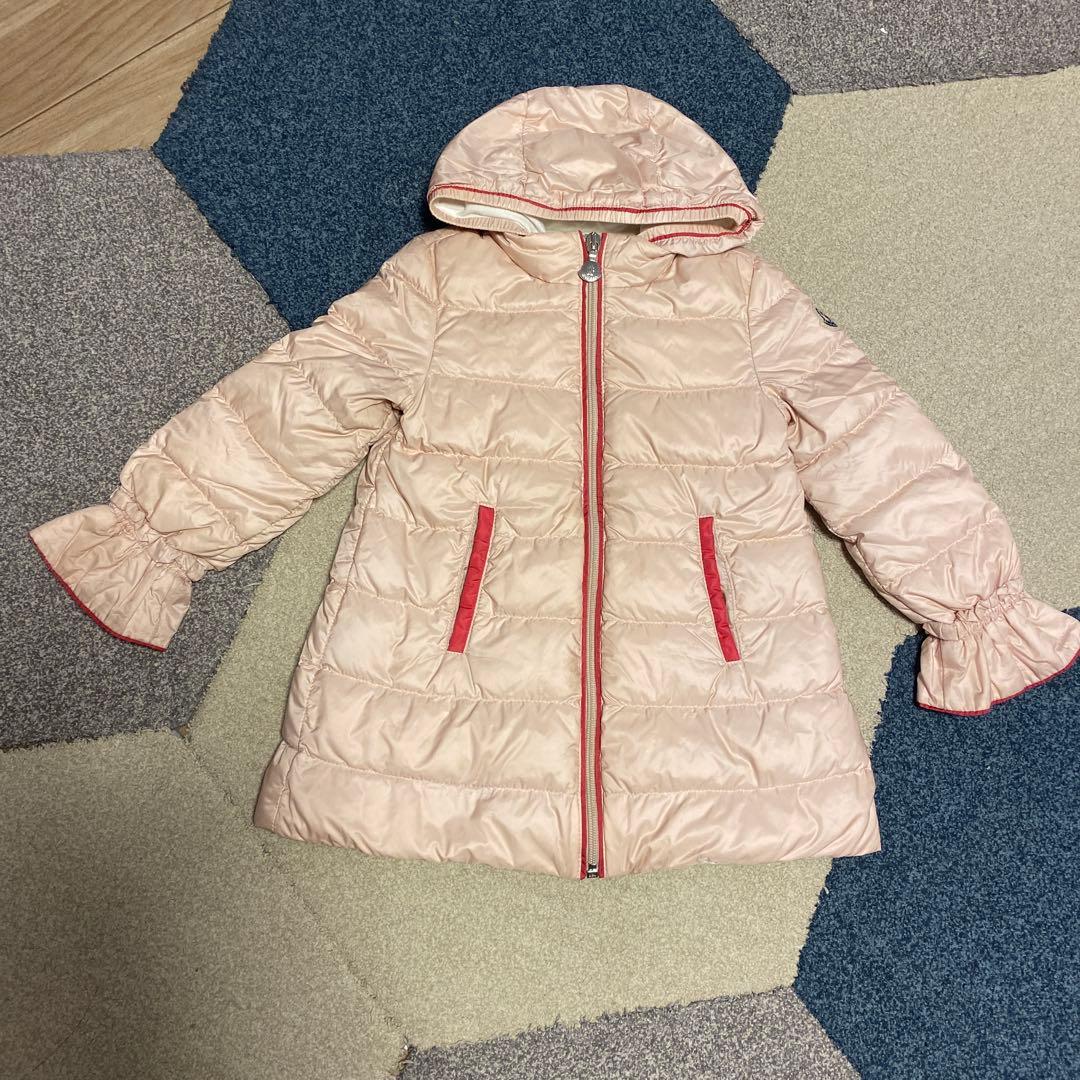 モンクレール　キッズ　ダウン　ピンク　100