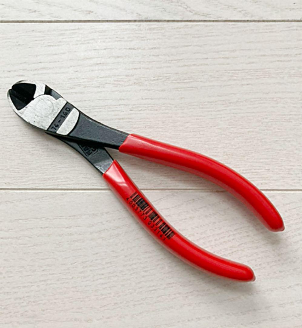 クニペックス KNIPEX 7401-160 強力型斜ニッパー - メルカリ クニペックス KNIPEX 7401-160 強力型斜ニッパー - メルカリ
