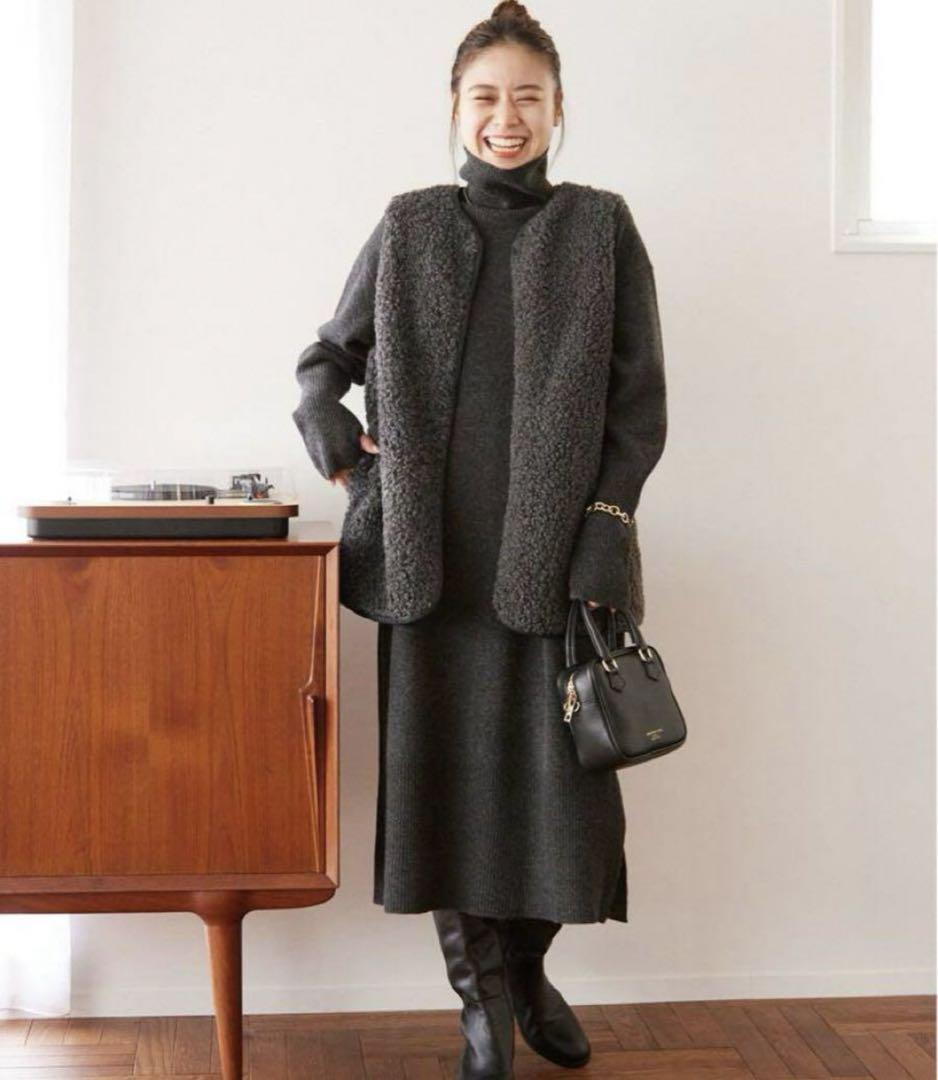 JOURNAL STANDARD relume カーリーフェイクファーベスト