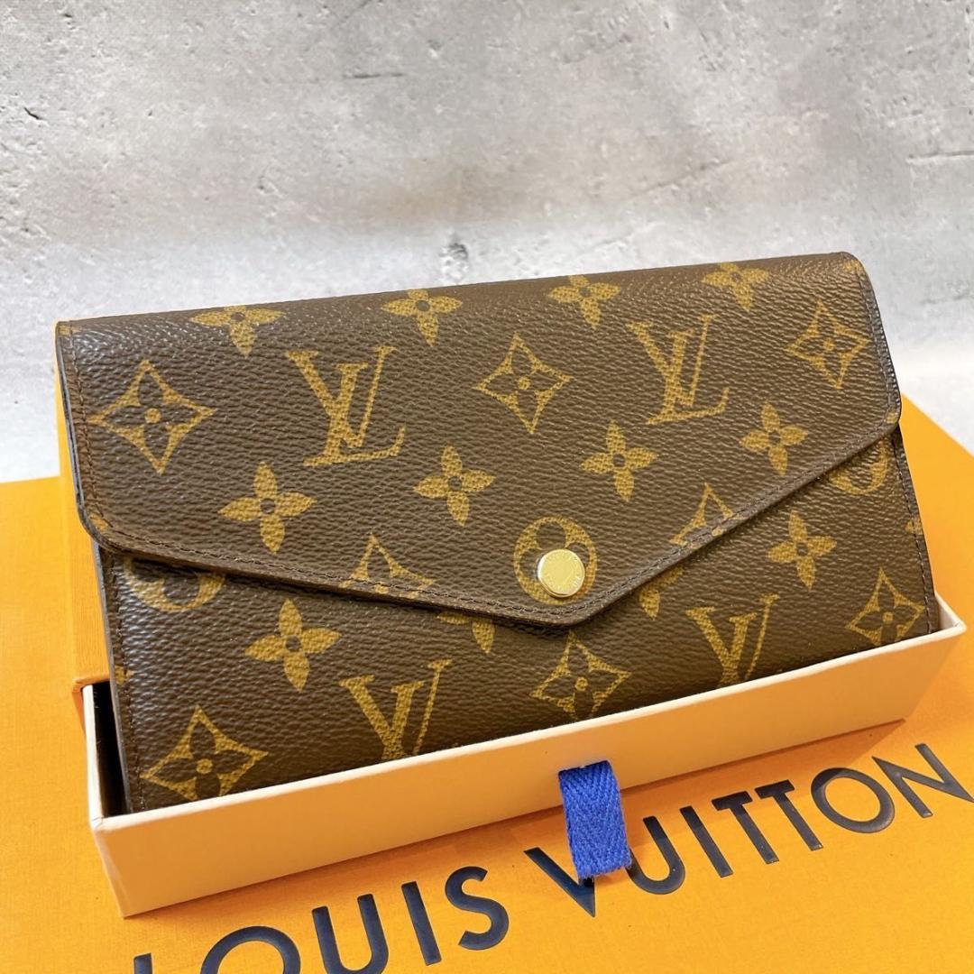 LOUISVUITTON ルイヴィトン ポルトフォイユ サラ 長財布 モノグラム 1