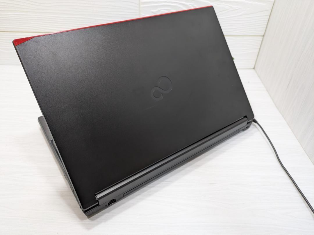 美品✨富士通ノートパソコン✨最新Windows11✨オフィス✨すぐ使える 超快適SSD✨富士通ノートパソコン✨Windows11 Office付き