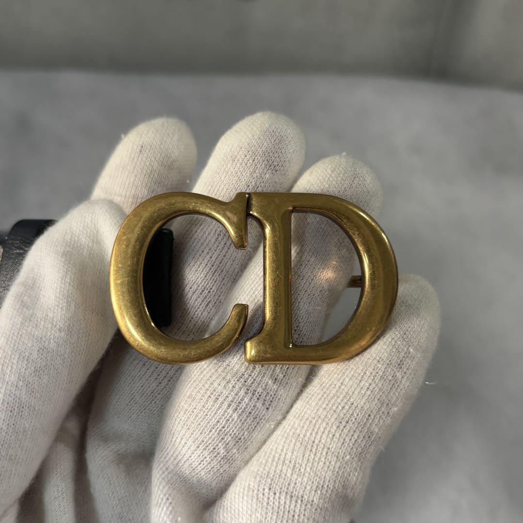 ［美品］DIOR　サドル　SADDLE オブリーク　20mm ベルト　ジャガード