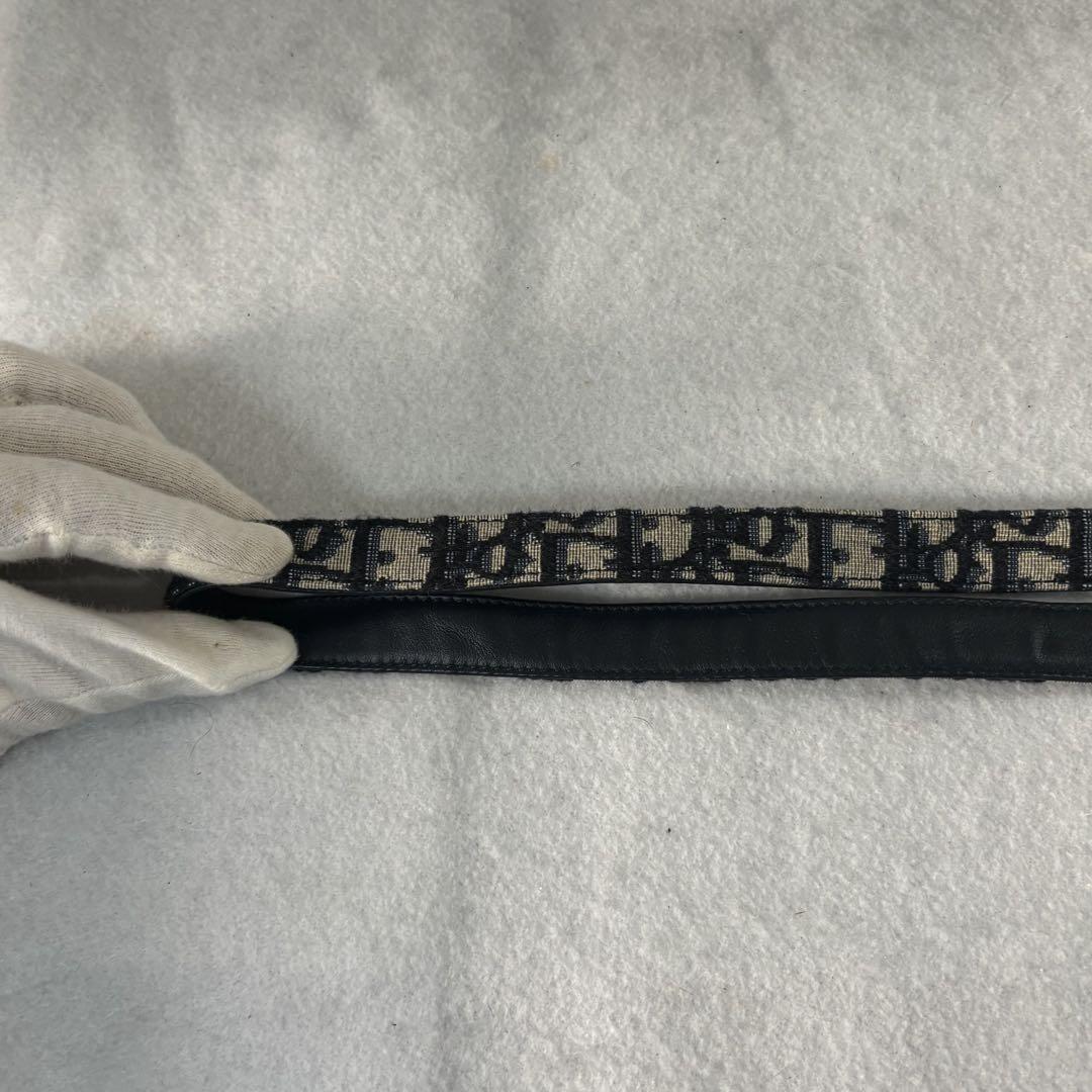 ［美品］DIOR　サドル　SADDLE オブリーク　20mm ベルト　ジャガード
