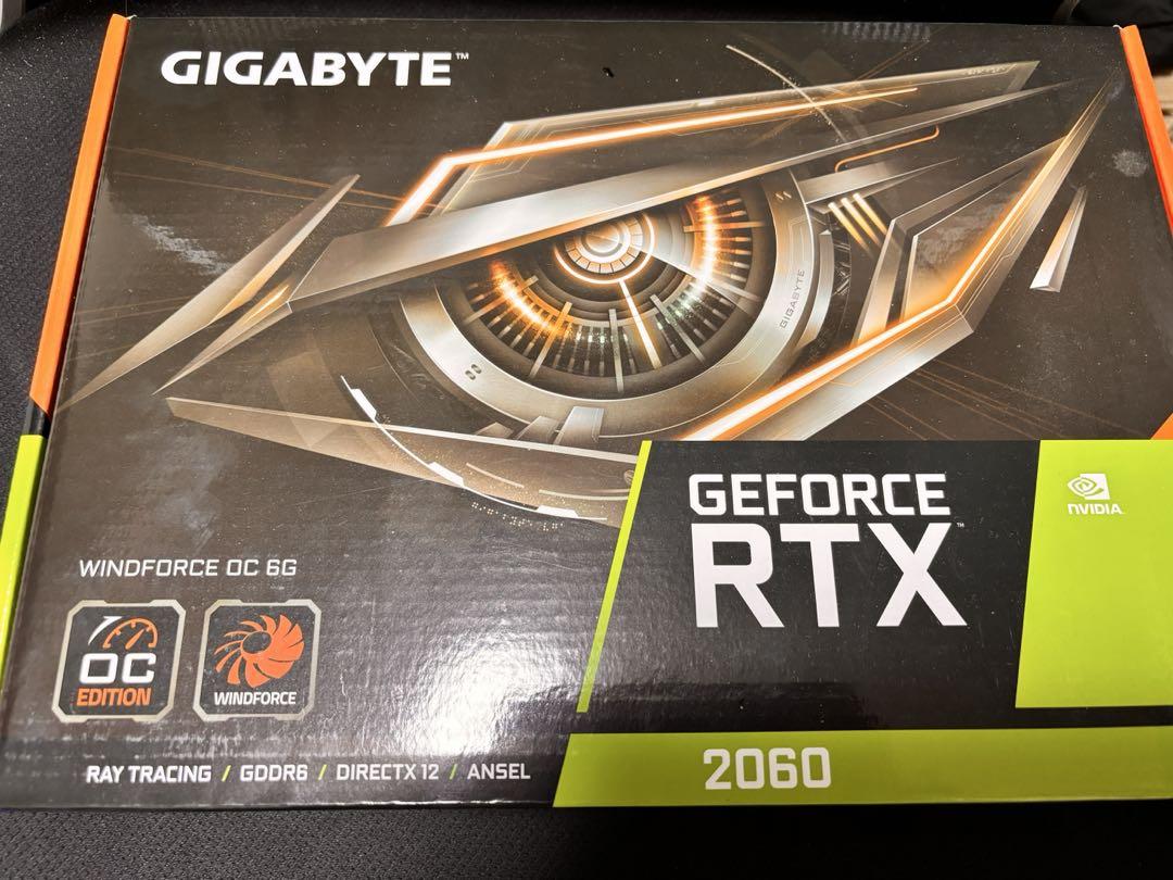 グラフィックボード・グラボ・ビデオカード GeForceRTX2060 OC6G(GIGABYTE)