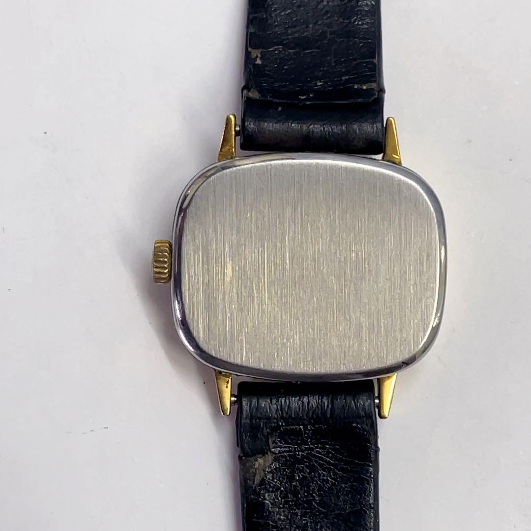 稼働 ヴィンテージ OMEGA Geneve 手巻き時計 ゴールド文字盤 箱付き 稼働 ヴィンテージ OMEGA Geneve 手巻き時計 ゴールド文字盤 箱付き