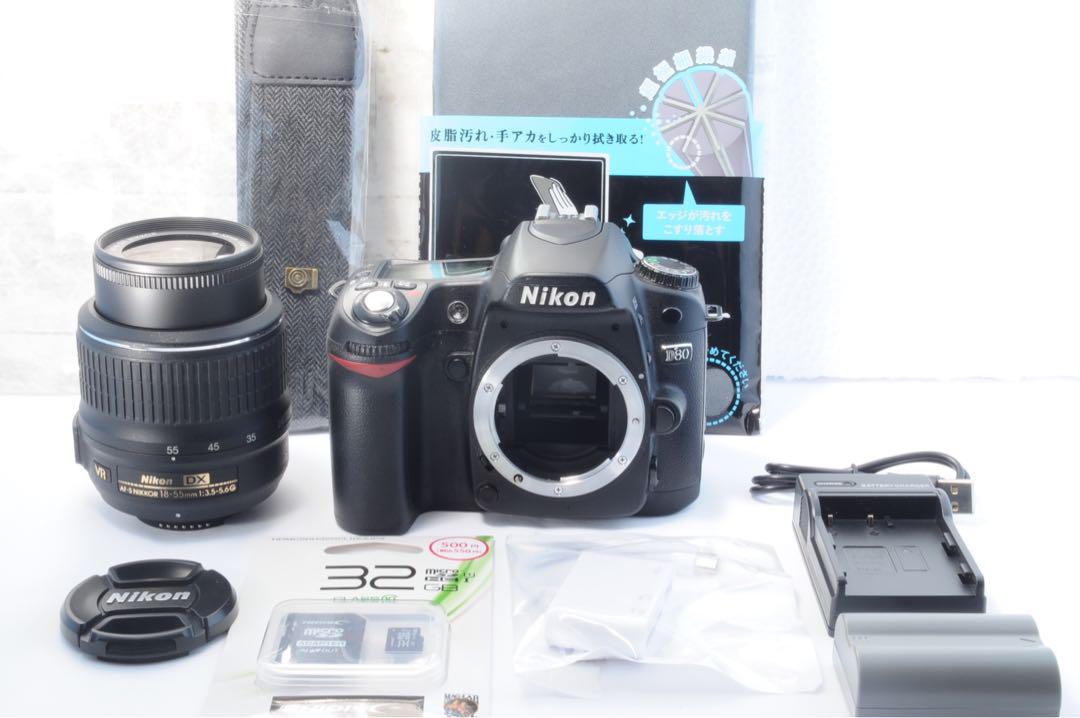 ✨初心者おすすめ✨Nikon D80 18-55mm デジタル一眼レフ