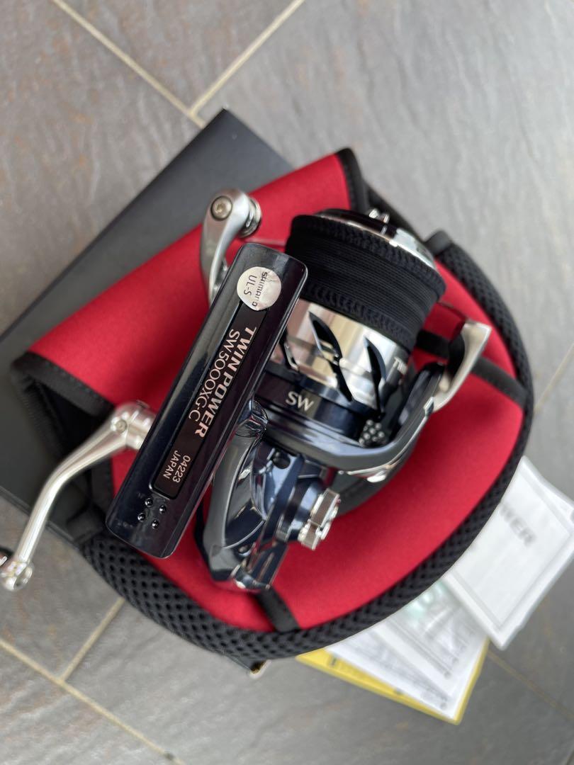 傷なし超美品】 シマノ 21ツインパワーSW 5000XG 別売りリール袋
