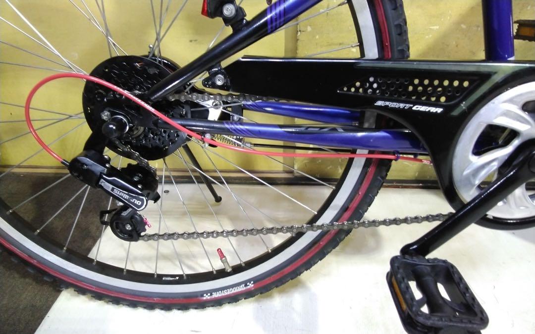 福岡市引取限定/BRIDGESONEジュニア 26インチ/133cm～ 6段変速