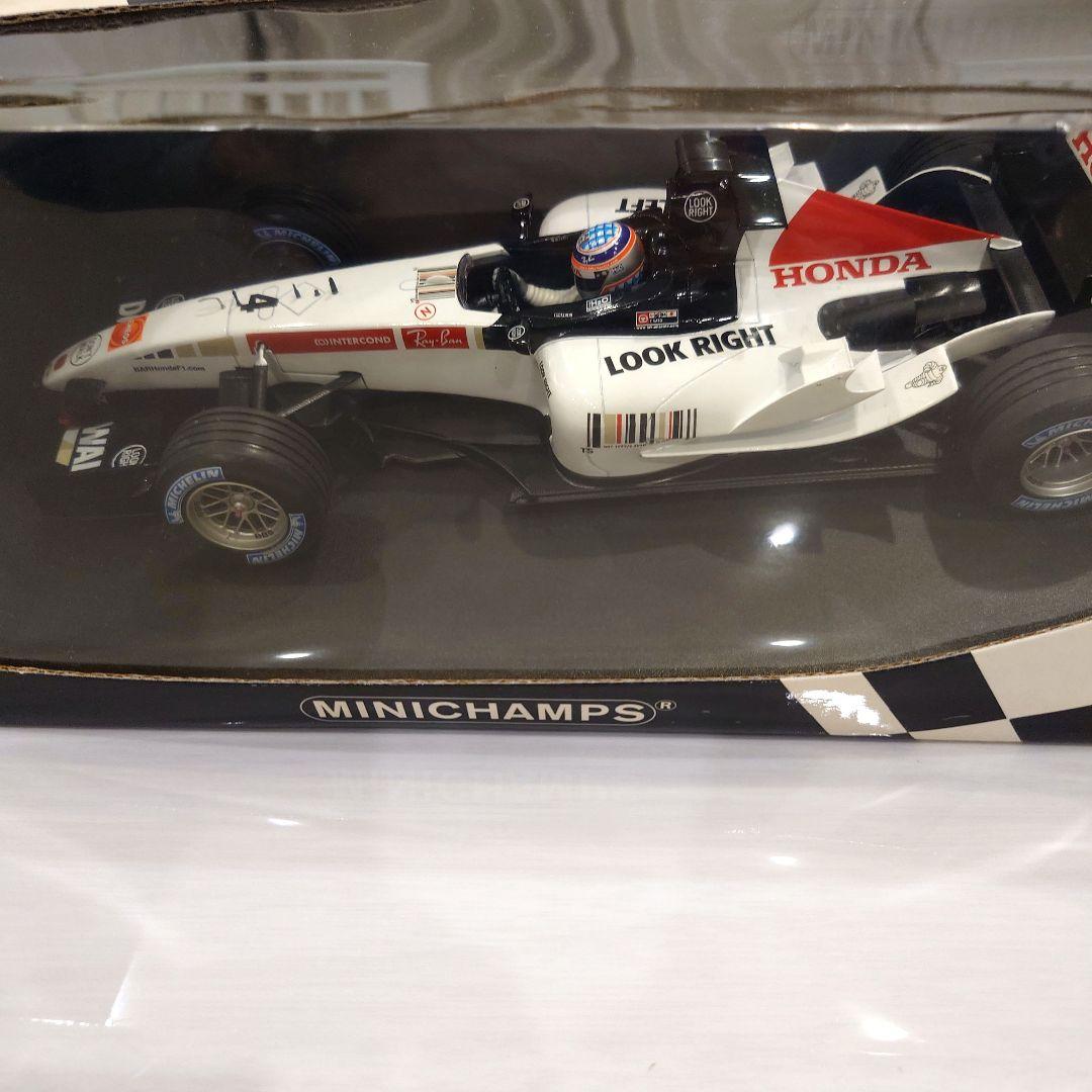 ミニチャンプス 1/18 BAR ホンダ 2005 佐藤 琢磨