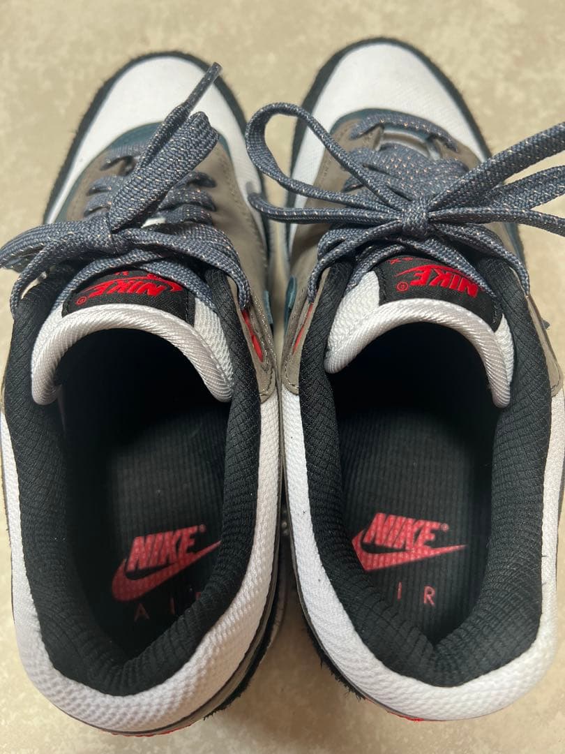 ほぼ未使用！Nike Air Max 1 グレー/ホワイト/ブラック25cm
