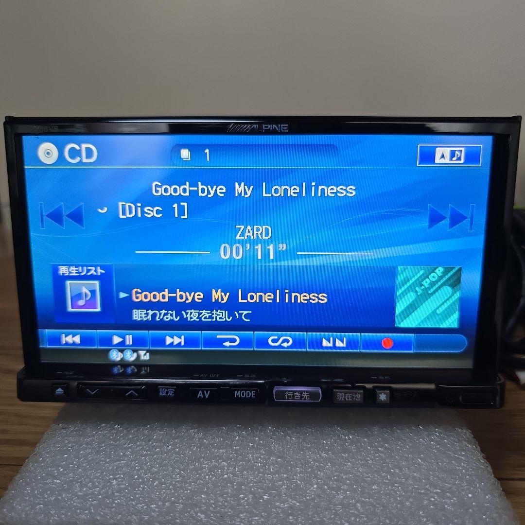 ALPINE Bluetooth内蔵 フルセグ DVD カーナビ
