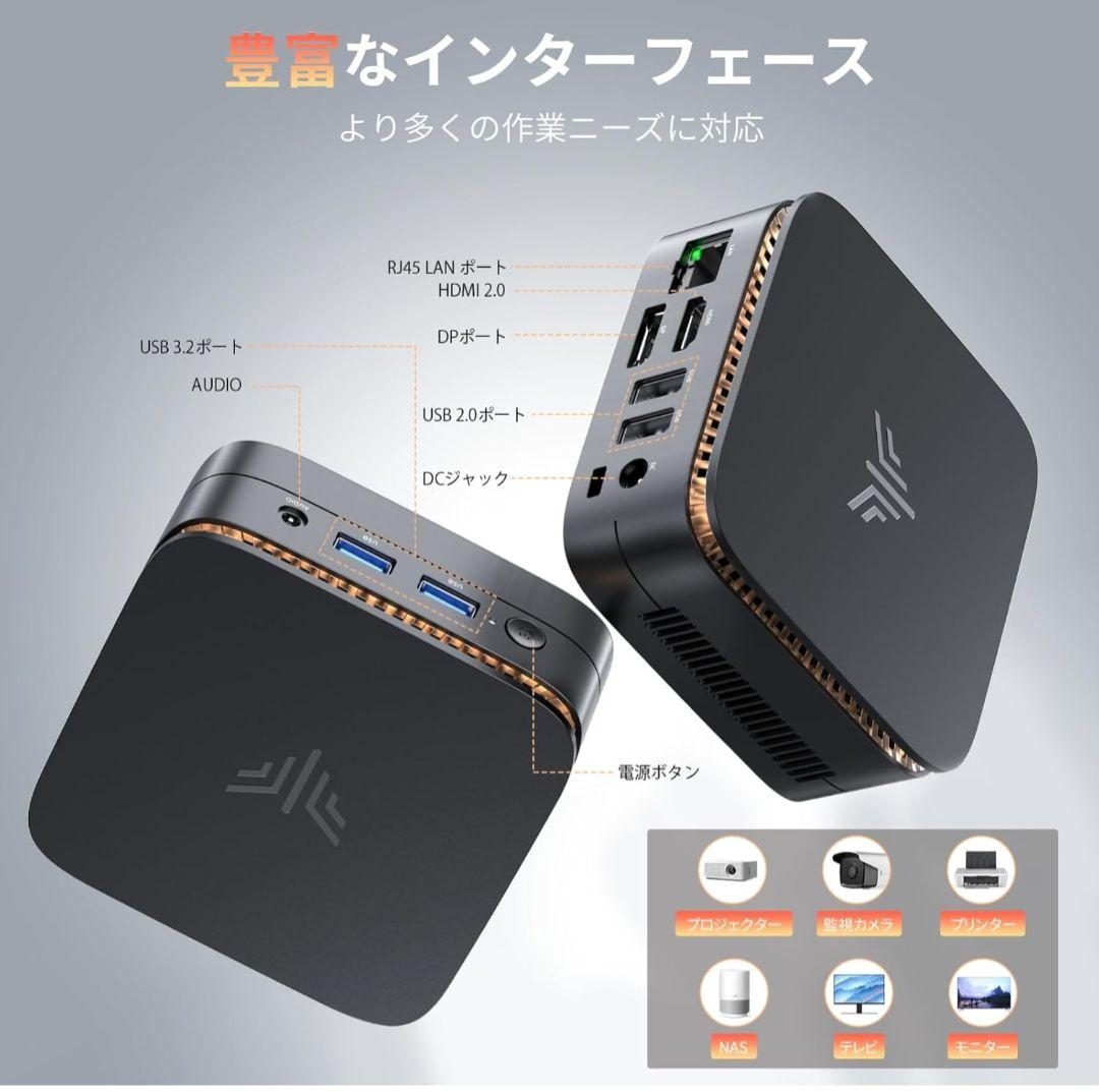 ミニpc 3.60GHz N97 Windows11Pro 8GB256GB