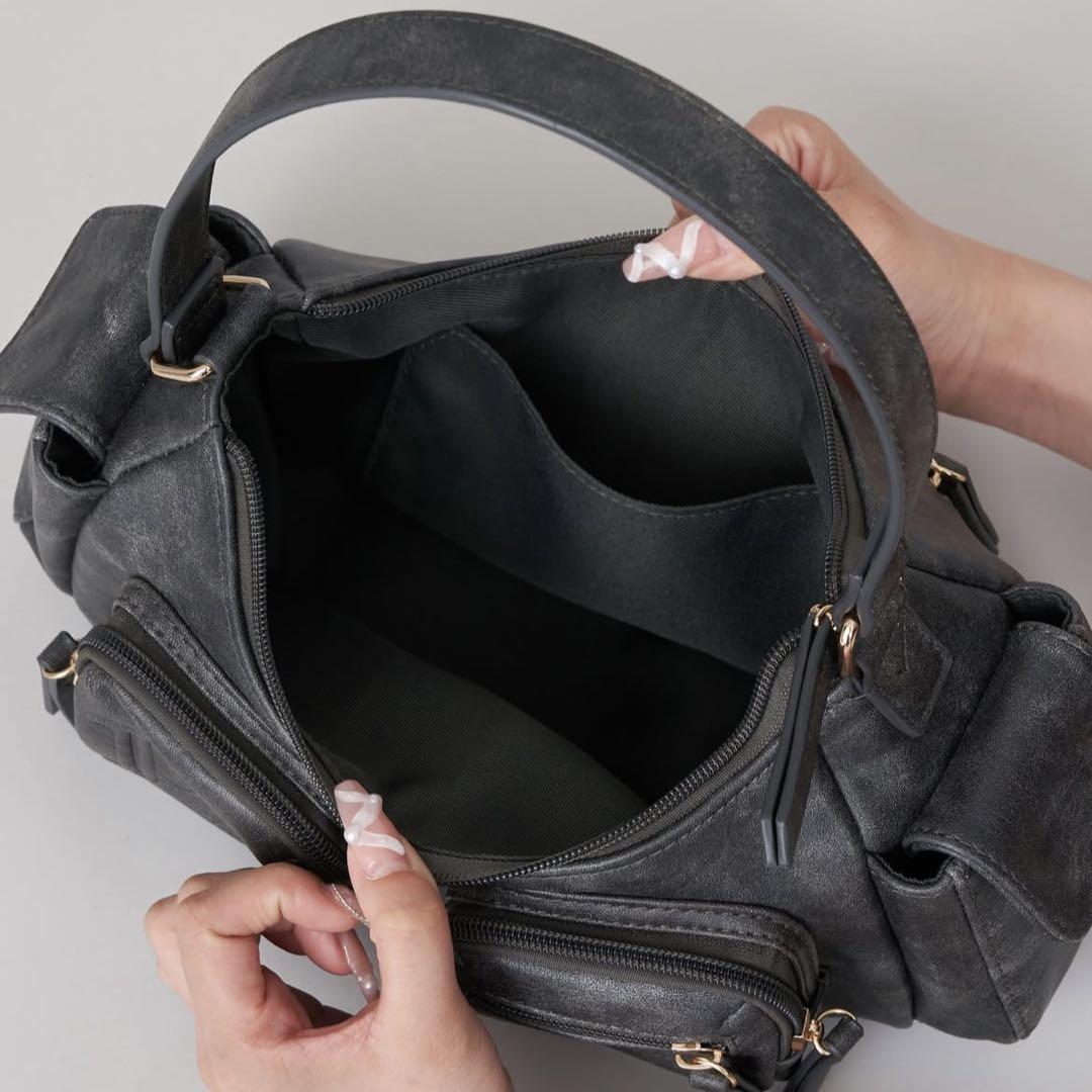 ★ダーリッチ★！！DDレザーハンドルバッグ ブラック BLK DDレザーハンドルバッグ – Darich (ダーリッチ)