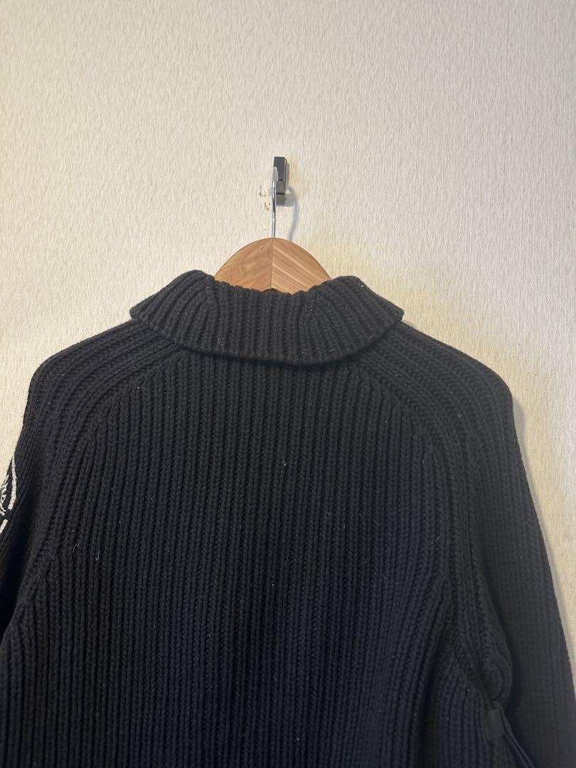 トップス STONE ISLAND 00s Logo Wool Cardigan