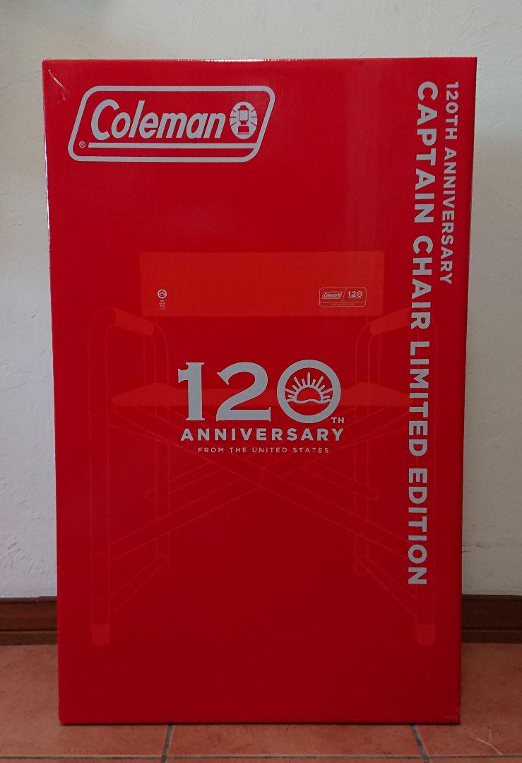 コールマン アニバーサリー キャプテンチェア 新品 qjio1-m62037656063 120th 120周年 超特価