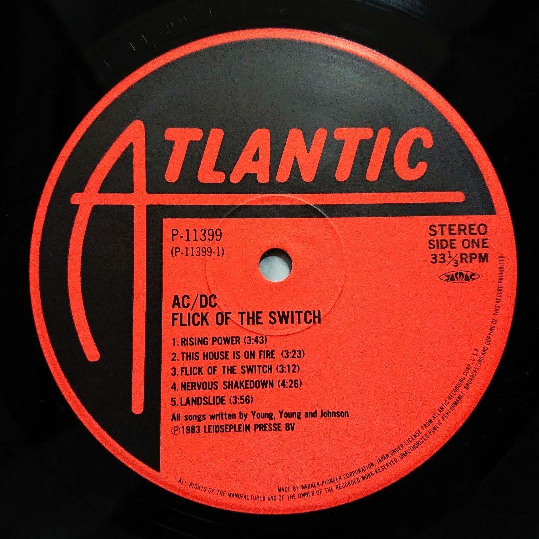 AC/DC – Flick Of The Switch ・1983 LP