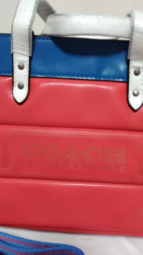 フィールド トート 22 ウィズ カラーブロック キルティング アンド