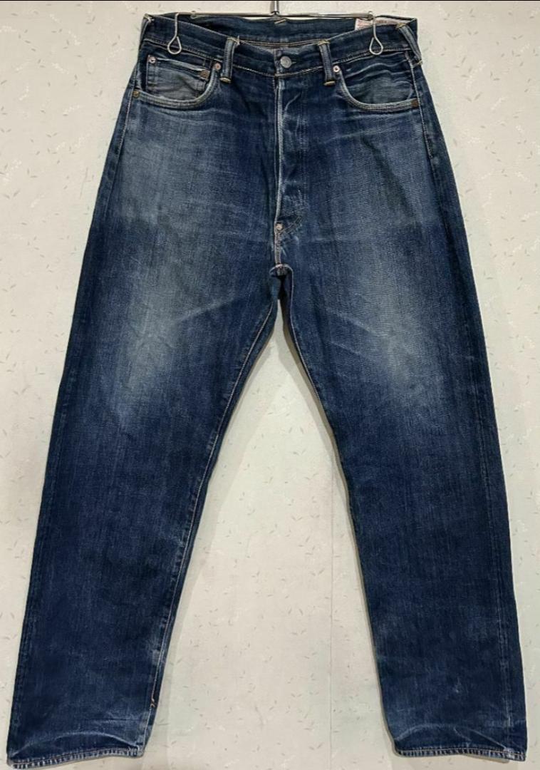 ＊YAMANE LOT2001 カモメ 大黒 セルビッチ デニムパンツ 34