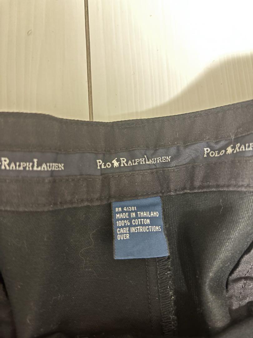 90s Ralph Laurenラルフローレン チノパン　ポロチノ　ブラック