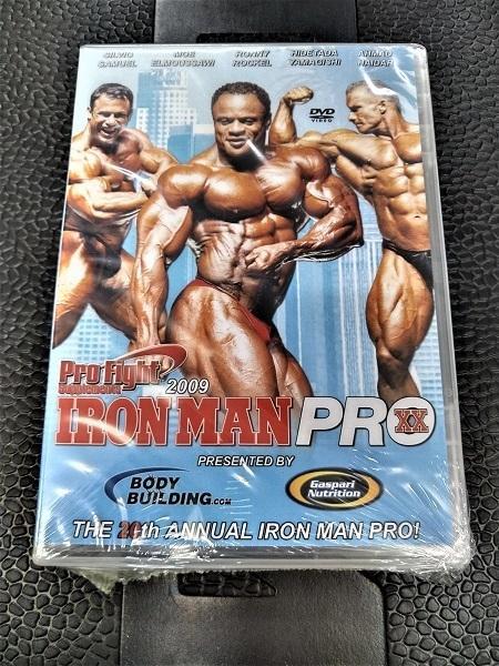 新品】山岸秀匡 IRONMAN PRO ボディビルコンテスト 2009 DVD