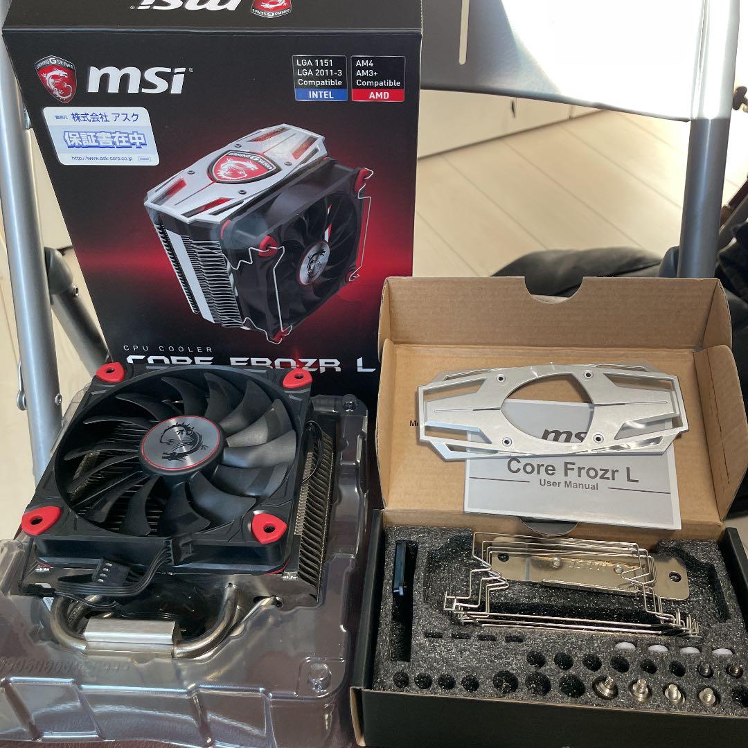 CPU、マザーボード、メモリー、クーラーファン、グラフィック