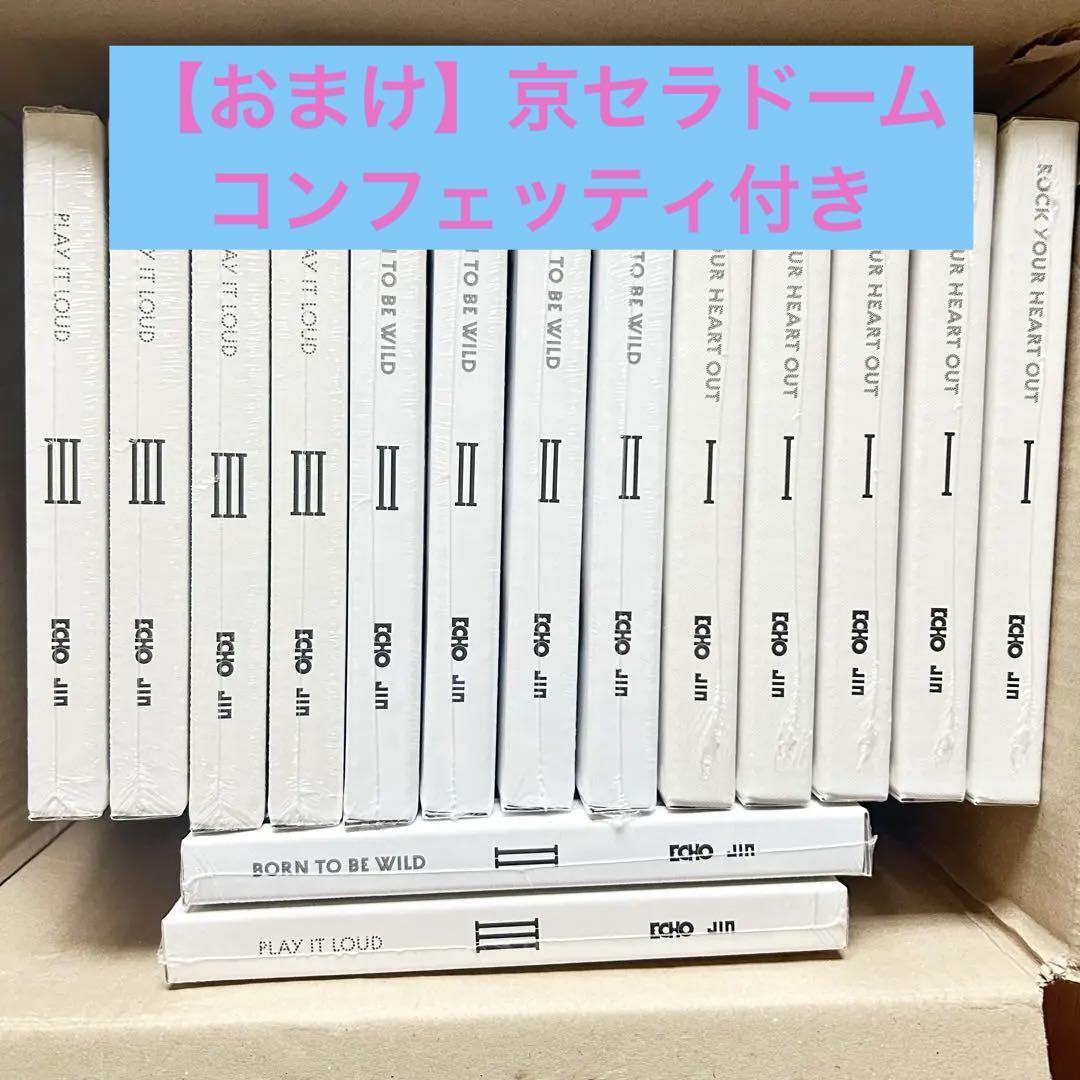 【新品未開封】BTS JIN ジン ECHO CD アルバム 3形態 5セット