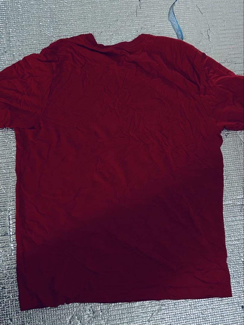 Nike DRI-FIT 赤 Tシャツ メッセージプリント