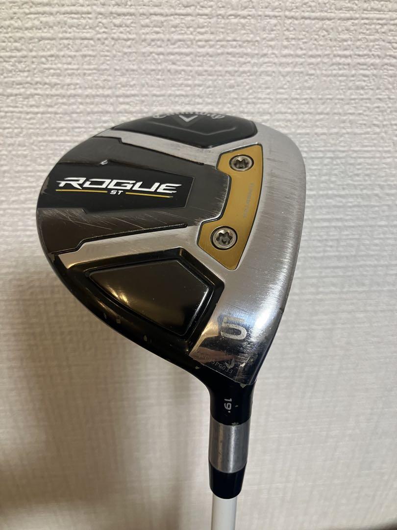 キャロウェイ　ROGUE ST max frst FW 19° Lシャフト　5番