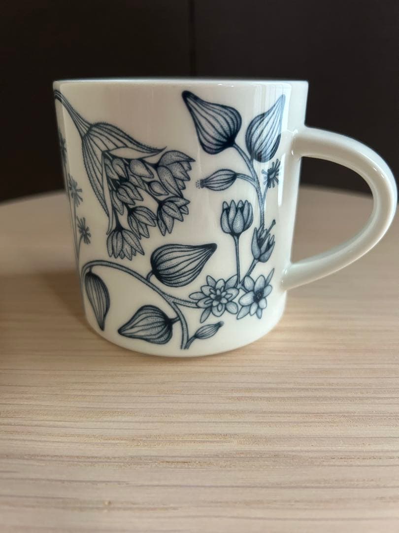 小傷あり ARABIAアラビア ルノ ウインタースター マグカップ