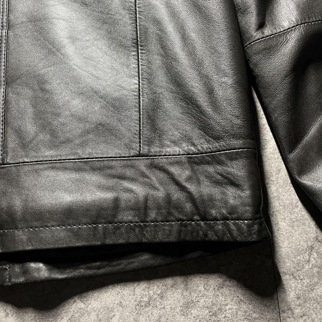 牛革 G-STAR RAW シングルライダースジャケット レザージャケット L