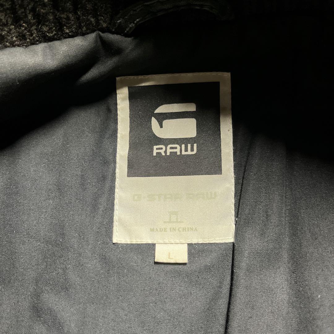 牛革 G-STAR RAW シングルライダースジャケット レザージャケット L