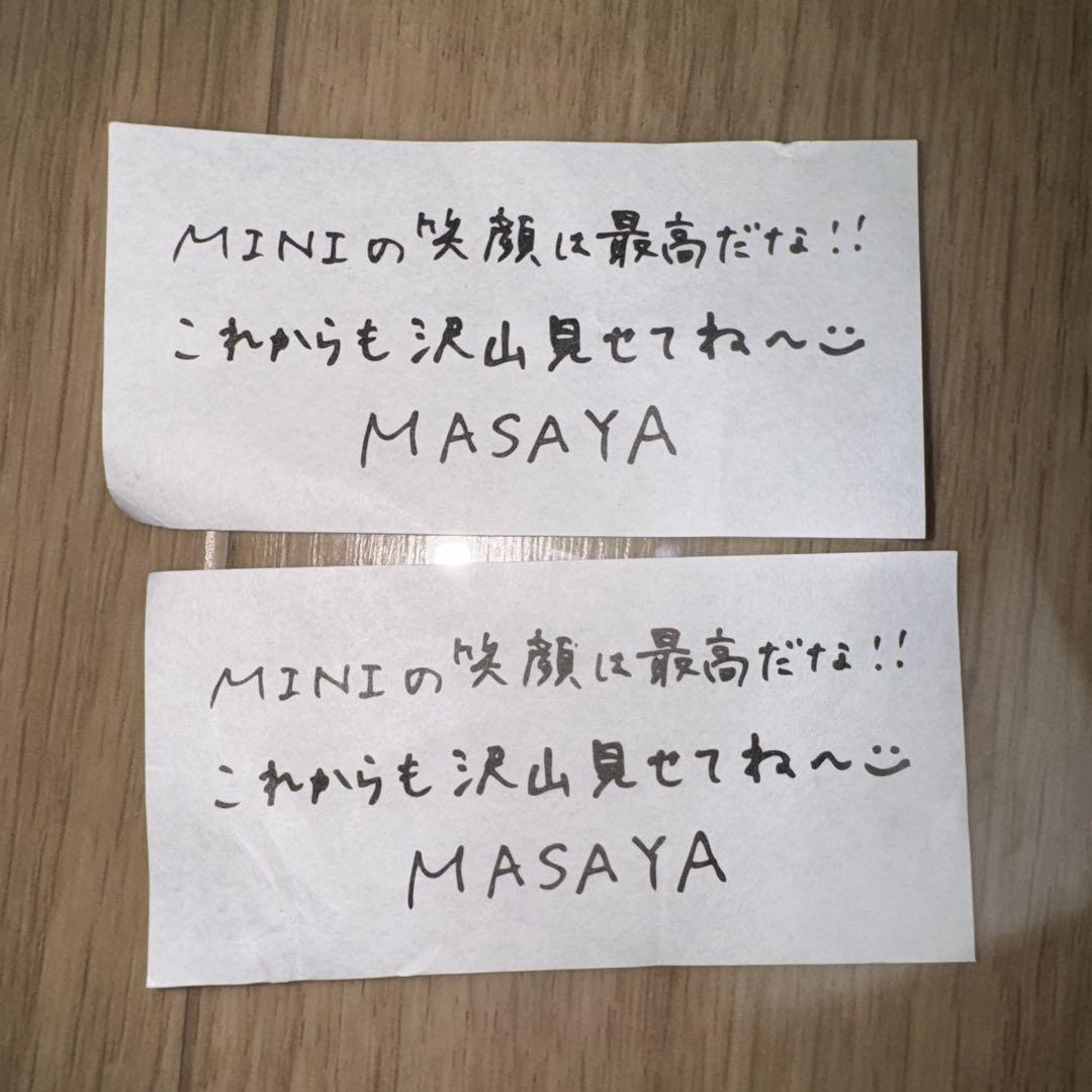 iNI XQUARE木村柾哉105.106 おまけ落下物付き