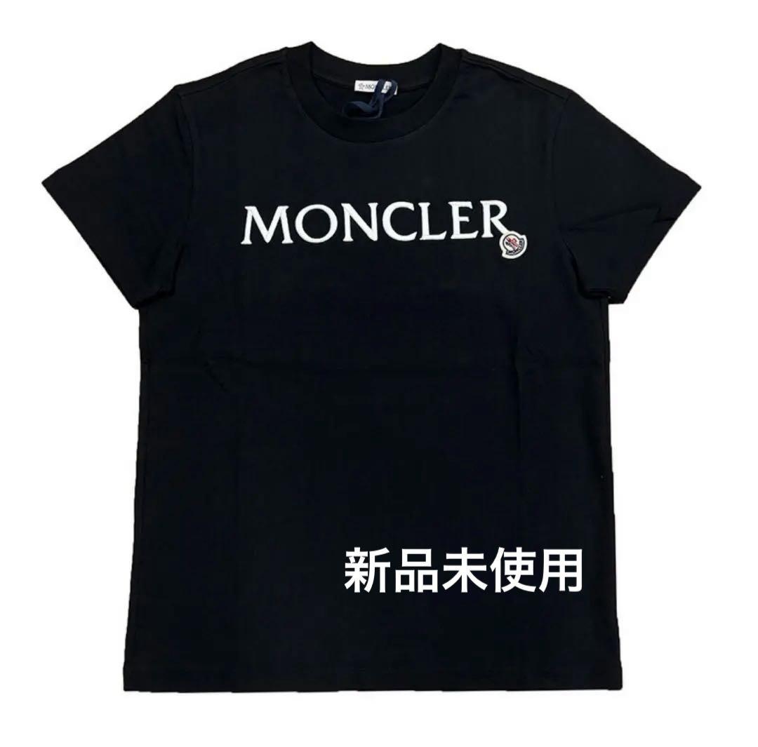 MONCLER 2024春夏新作 ロゴパッチ付き クルーネック半袖Tシャツ