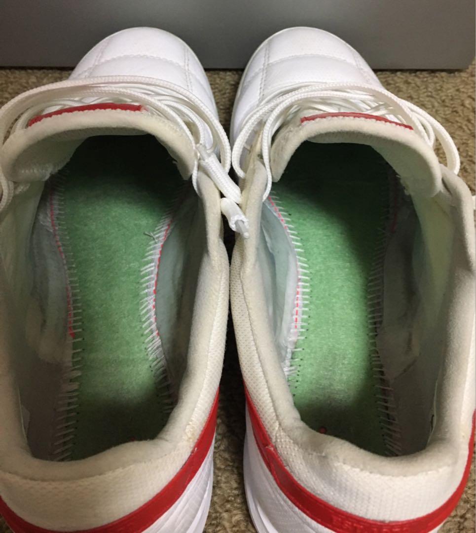 キナリ・ベージュ 公式戦着用可能! 美品 NIKE premier Ⅱ sala レザー