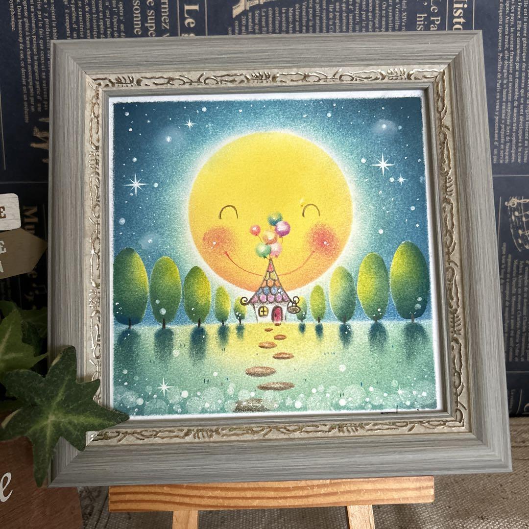 画家の絵 パステル画