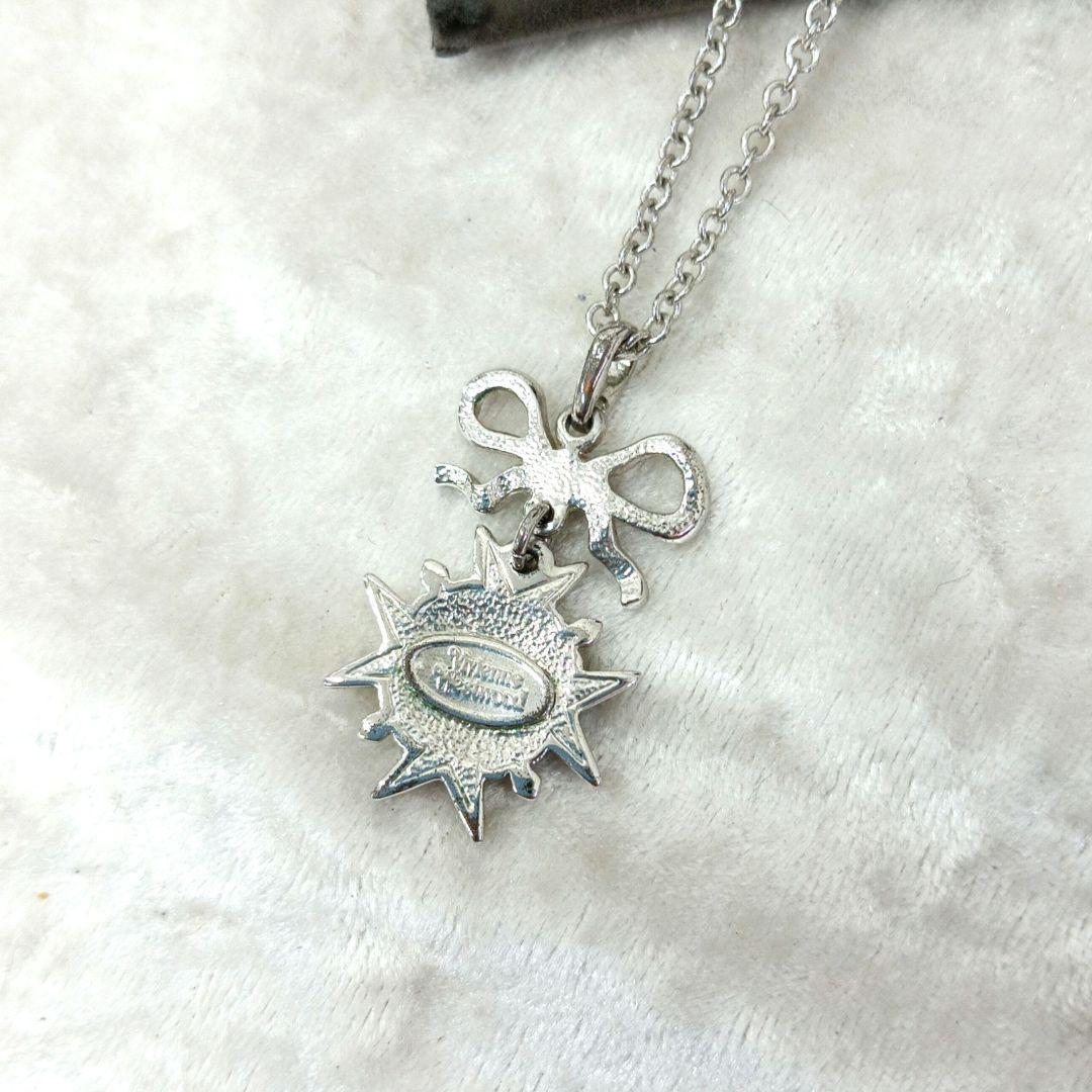 品質が完璧 vivienne オーブネックレス メダリオン りぼん パヴェ westwood アクセサリー