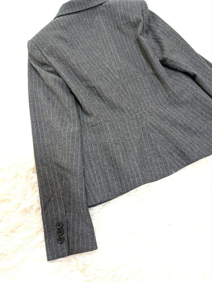 UNTITLED　セットアップ　パンツスーツ　４　大きいサイズ グレー