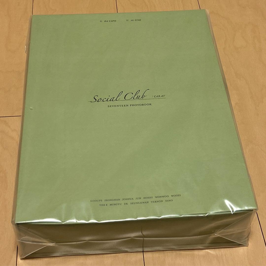 SEVENTEEN セブチ フォトブック social club SEVENTEEN PHOTOBOOK 「SOCIAL CLUB : CARAT」【グッズ