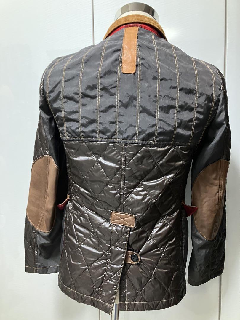 junya watanabe man 09AW キルティング　ナイロンテーラード