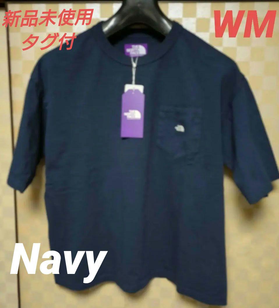 新品タグ付 TNF Purple Label 7oz Pocket Tee WM