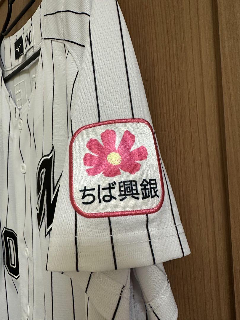 千葉ロッテマリーンズ/上田希由翔　ホームユニフォーム　Mサイズ 千葉ロッテマリーンズ #10上田希由翔 ユニフォーム ホーム M