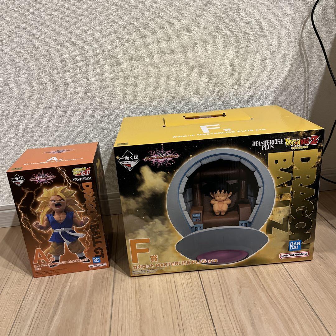 ドラゴンボール　一番くじ　F賞 カカロット　A賞 孫悟空　フィギュア