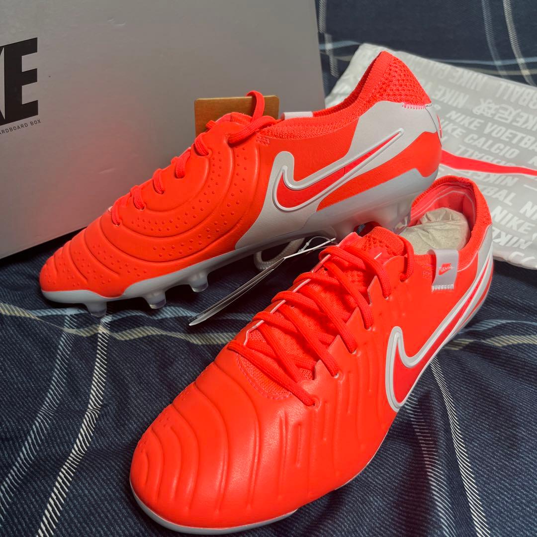 Nike Tiempo レジェンド ELITE 10 FG オレンジ スパイク26.5cm NIKE