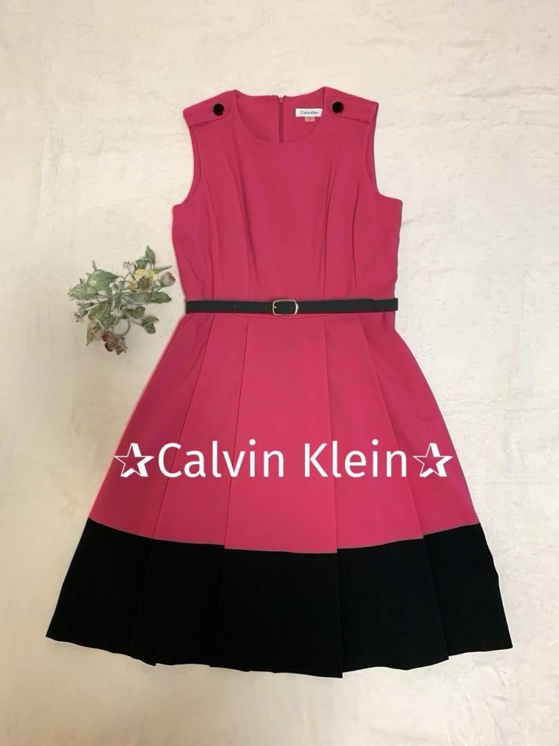 ✨美品✨ ✰Calvin Klein✰ノースリーブ✰ワンピース✰