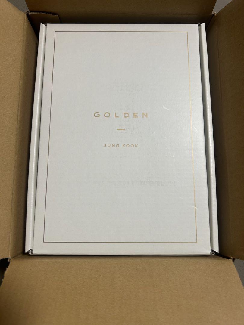 アイドル Jungkook golden merch box#18 bts