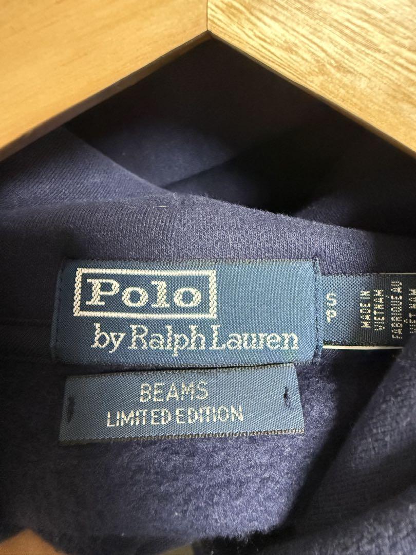 Polo by Ralph Lauren BEAMS限定パーカー S ネイビー