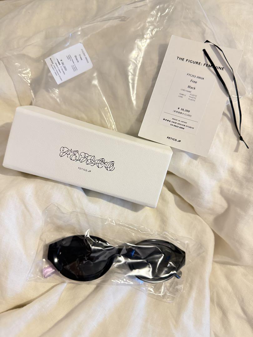 【新品未使用品】FETICO×BLANC OVAL-FRAME サングラス
