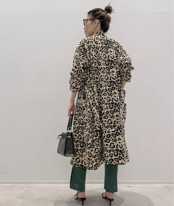 最安値格安 L'Appartement OAS オーエーエス Leopard Robe mzU2n-m62060577174 正規品豊富な